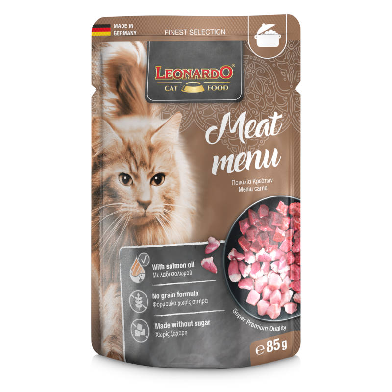 Leonardo kaps. Fleisch menü - Mäsové menu 85g